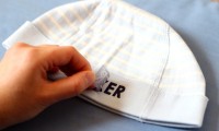 DIY personalized baby hat heat transfer